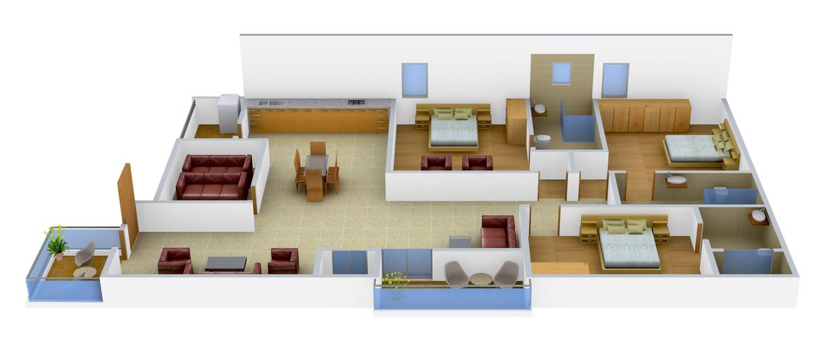 3 BHK Apartment