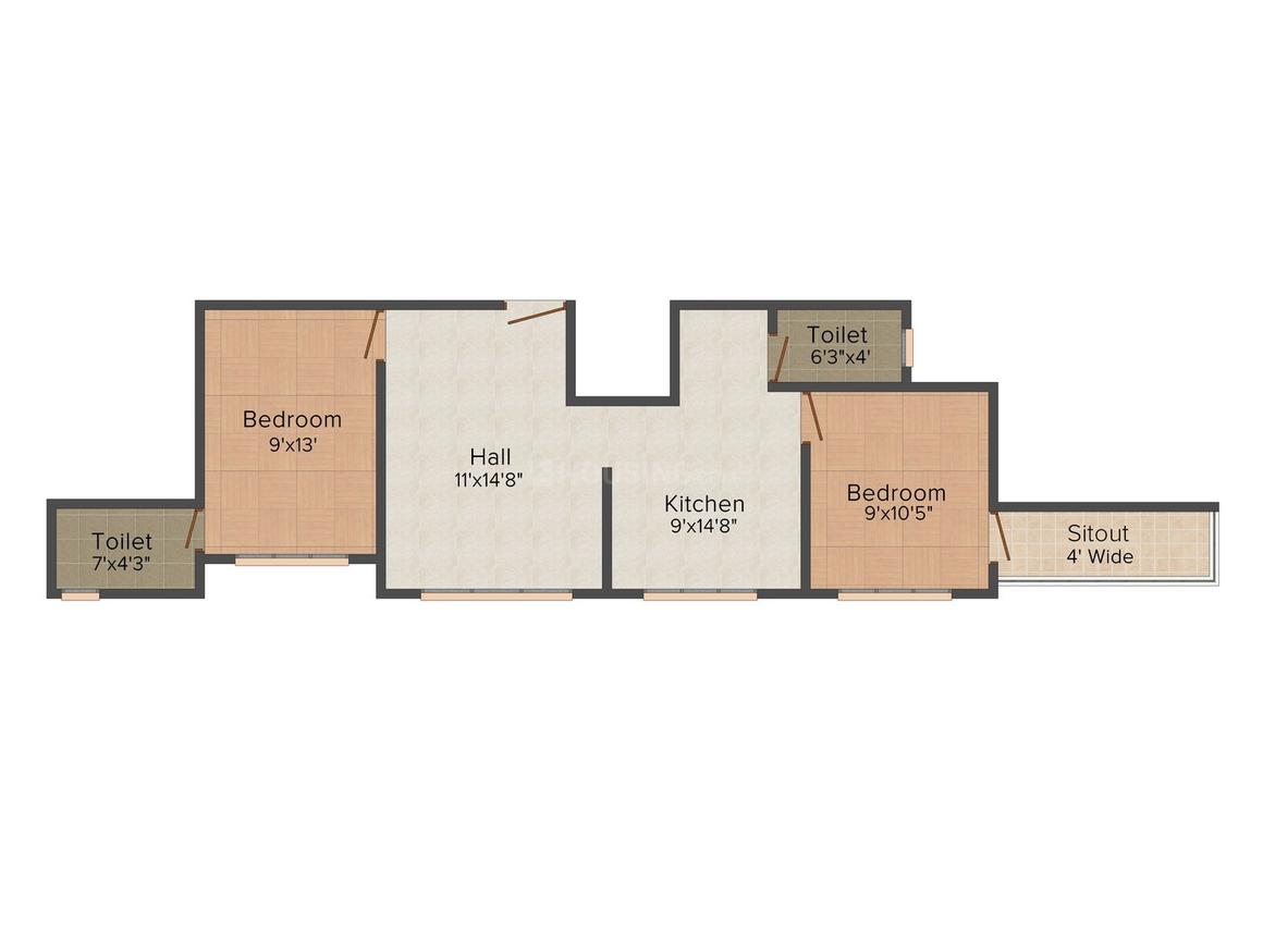 2 BHK Apartment