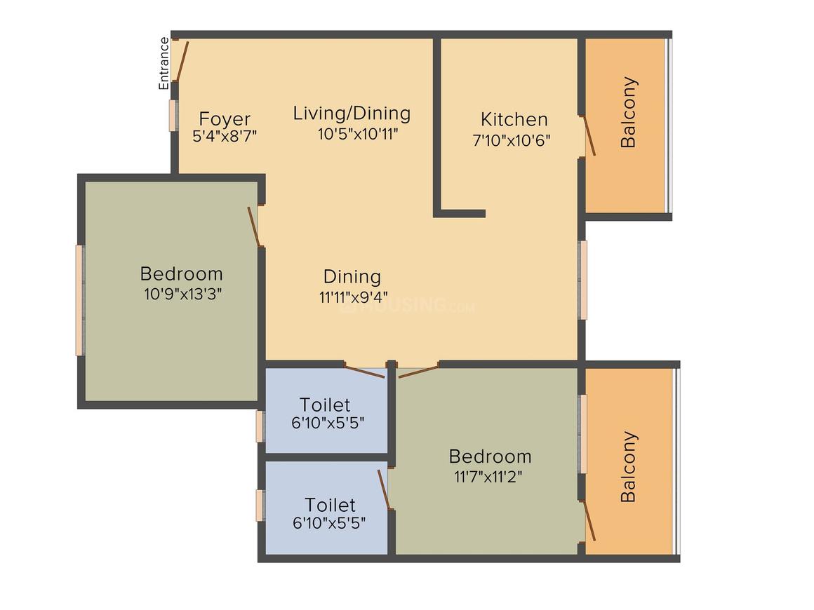 2 BHK Apartment