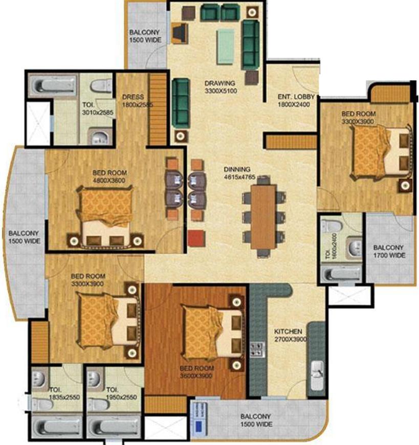 Shubhkamna Kartik Kunj Apartments - Image 4