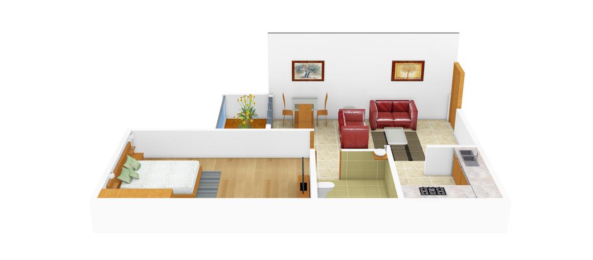 1 BHK Apartment