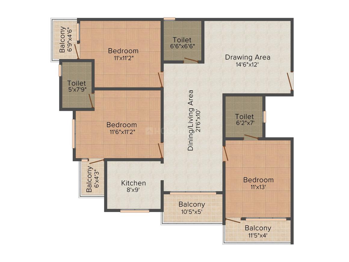3 BHK Apartment