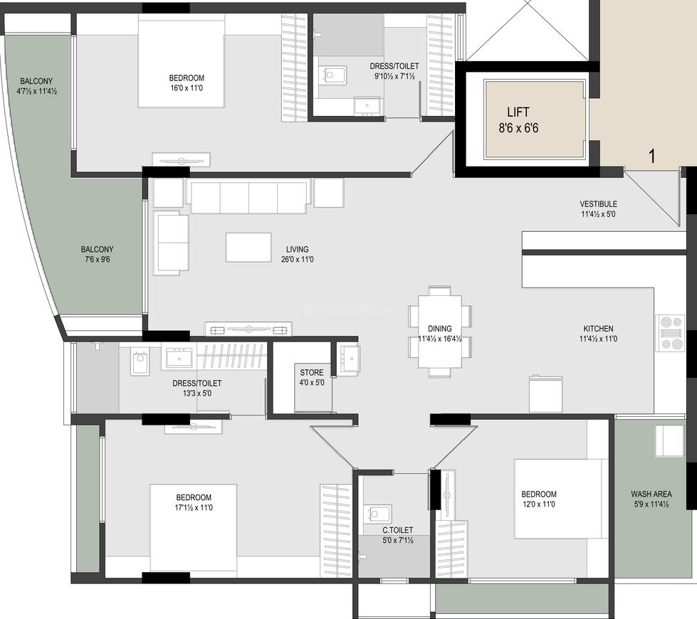 Archi The Harmony in Shobhagpura, Udaipur Price, Reviews & Floor Plan