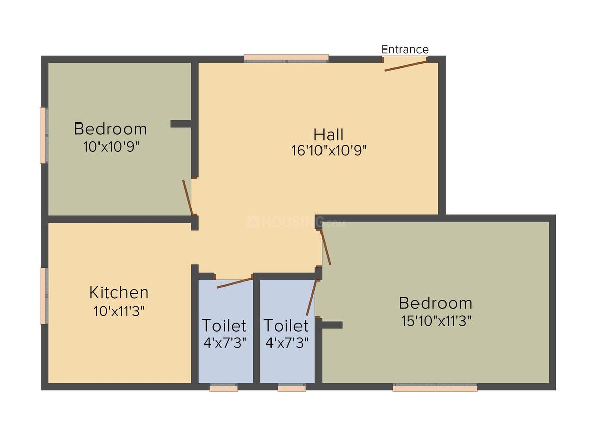 2 BHK Apartment