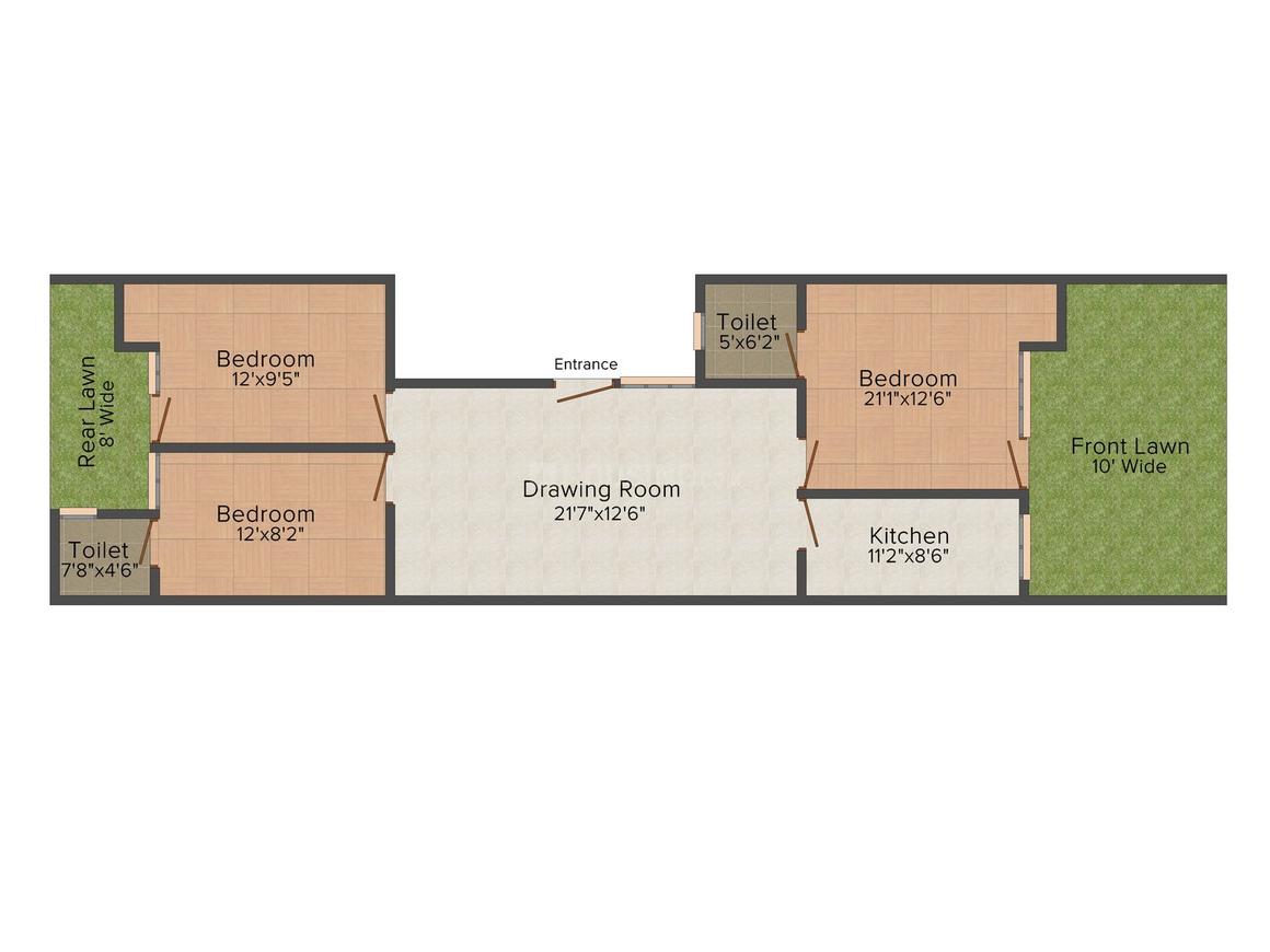 3 BHK Independent Floor