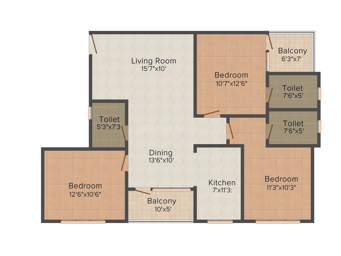 3 BHK Apartment