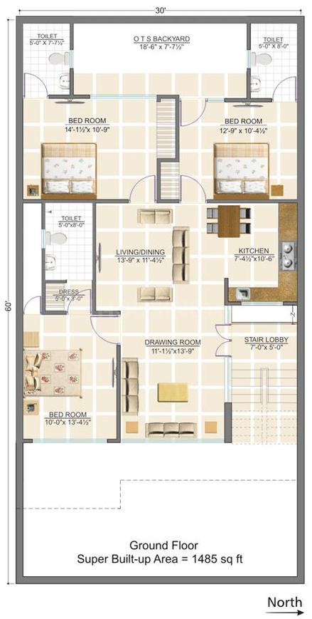 3 BHK Apartment