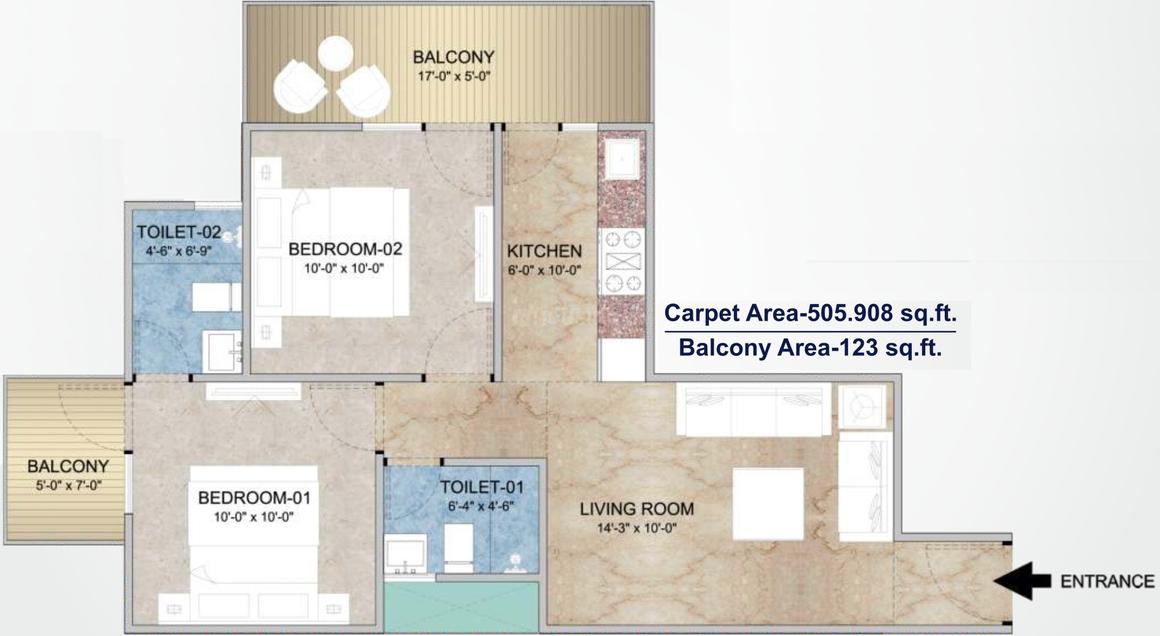 Adore Happy Homes Grand in Sector 85, Faridabad Price, Reviews