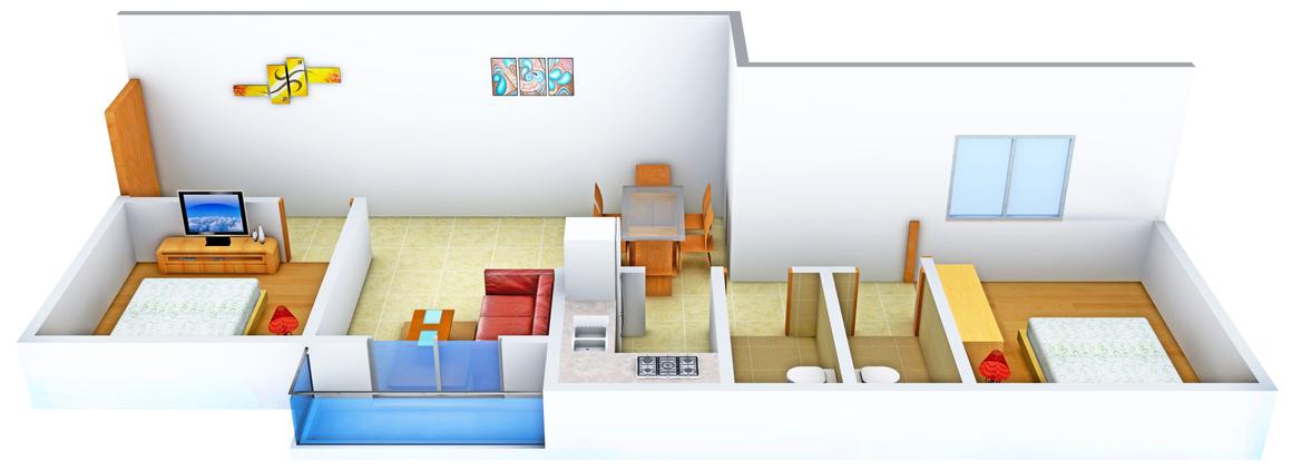2 BHK Apartment
