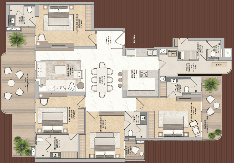 Mahagun Medalleo Low Rise - Image 20