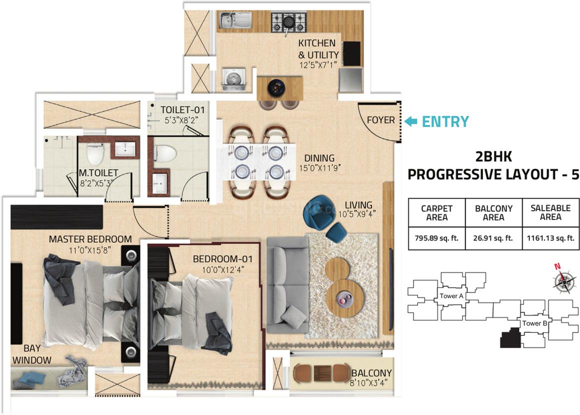 2 BHK Apartment