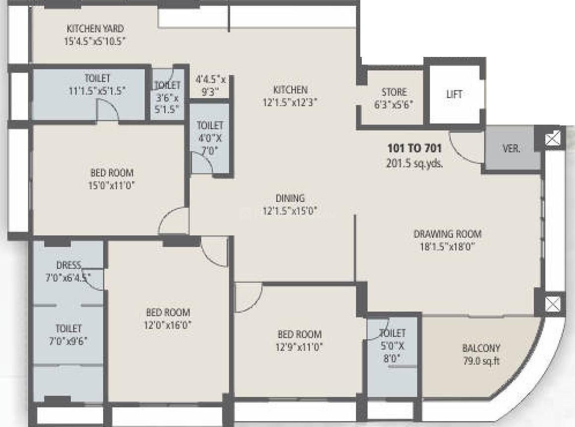 3 BHK Apartment