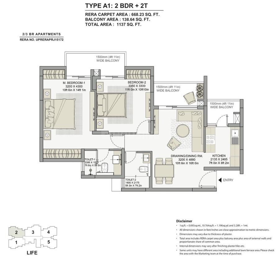 Eldeco Live By The Greens - Image 19