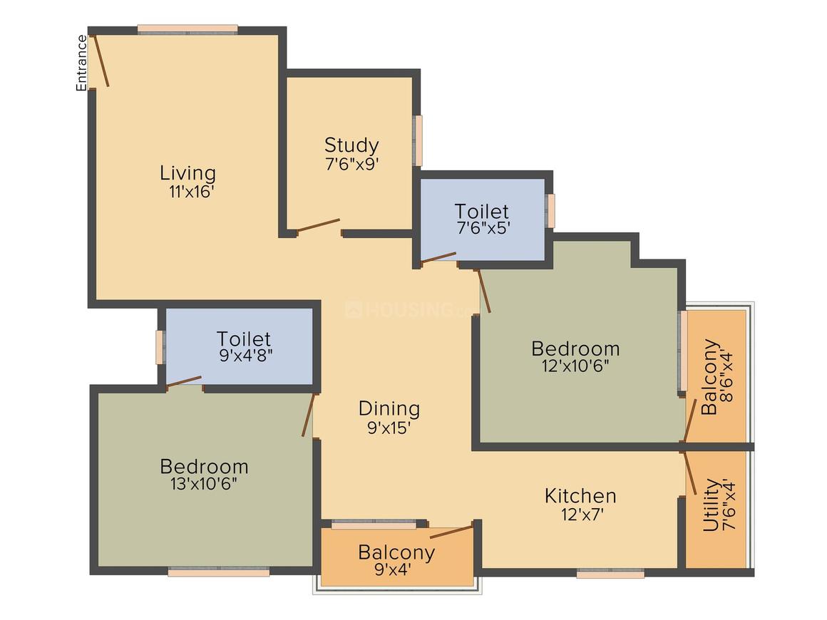 2 BHK Apartment
