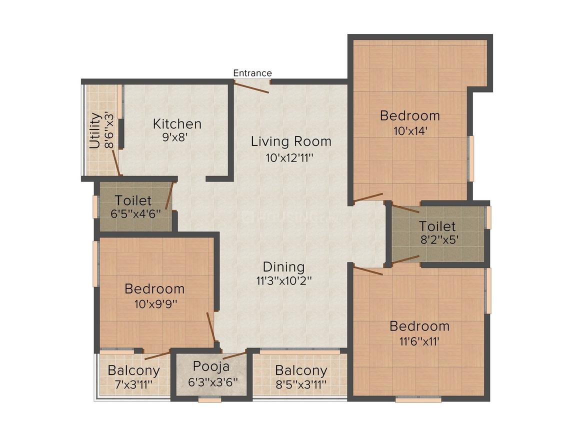 3 BHK Apartment