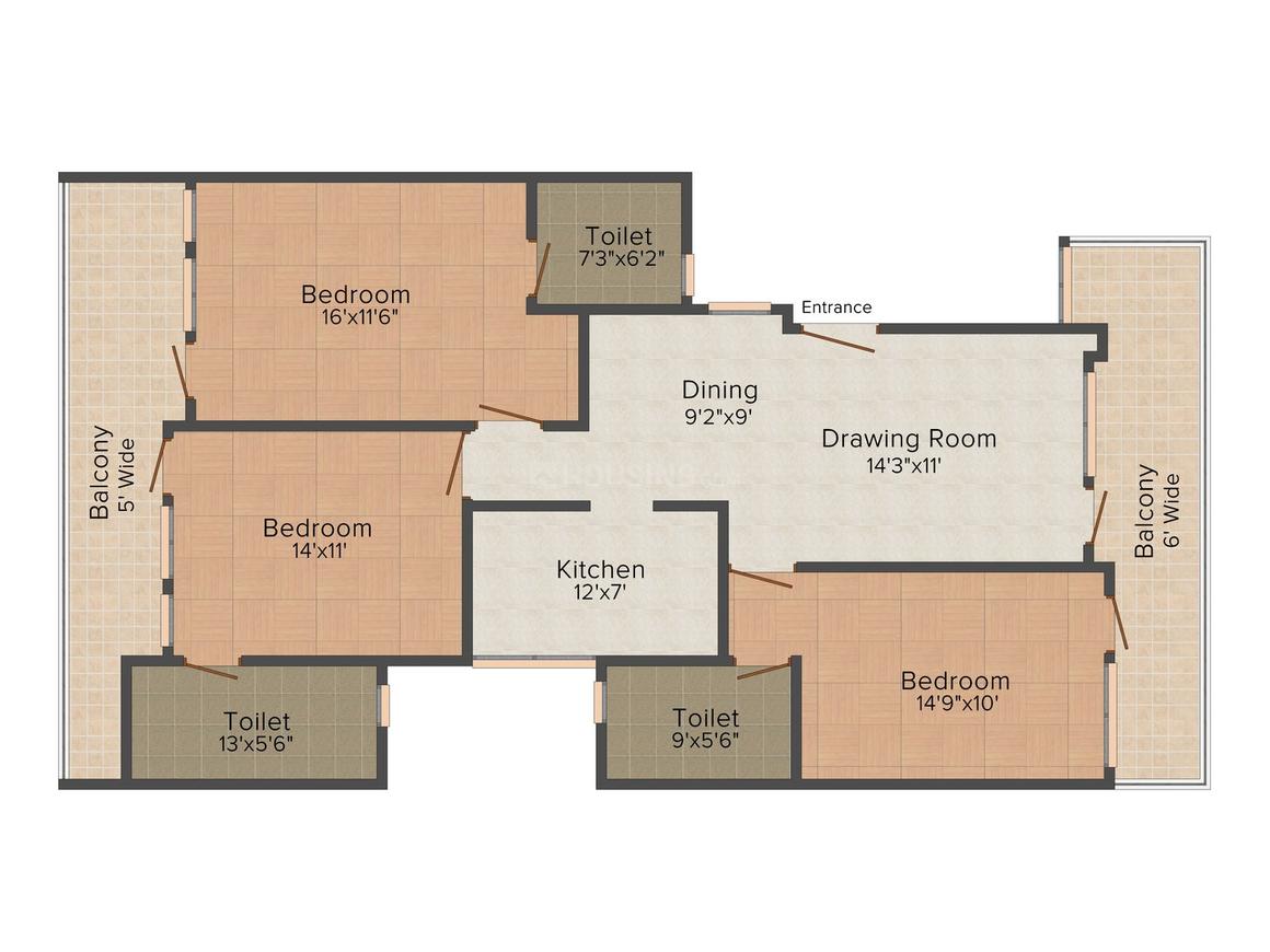 3 BHK Independent Floor