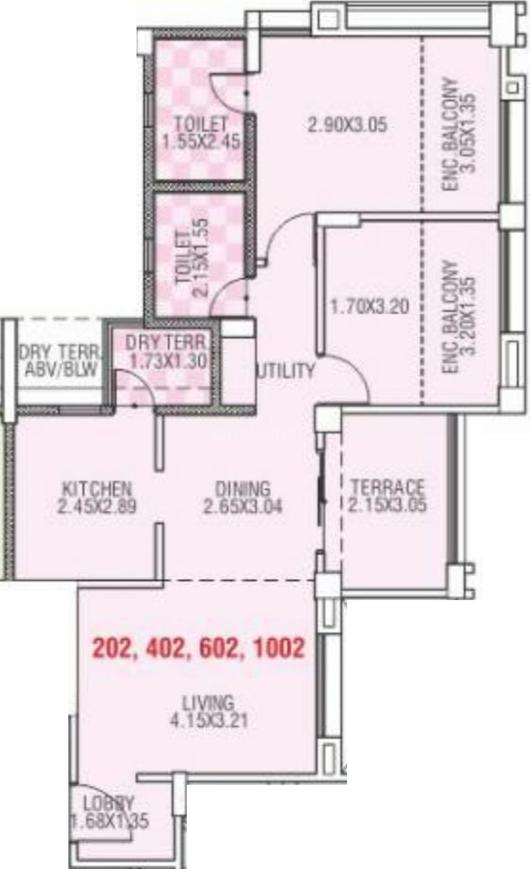 2 BHK Apartment