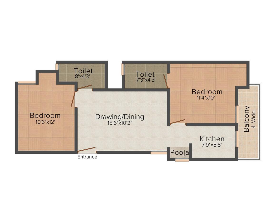 2 BHK Apartment