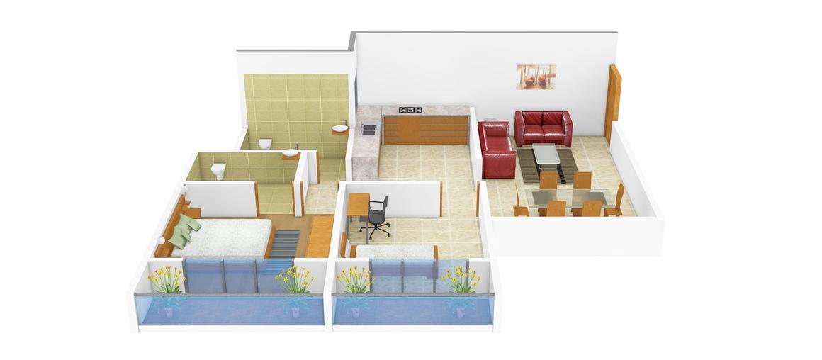 1 BHK Apartment