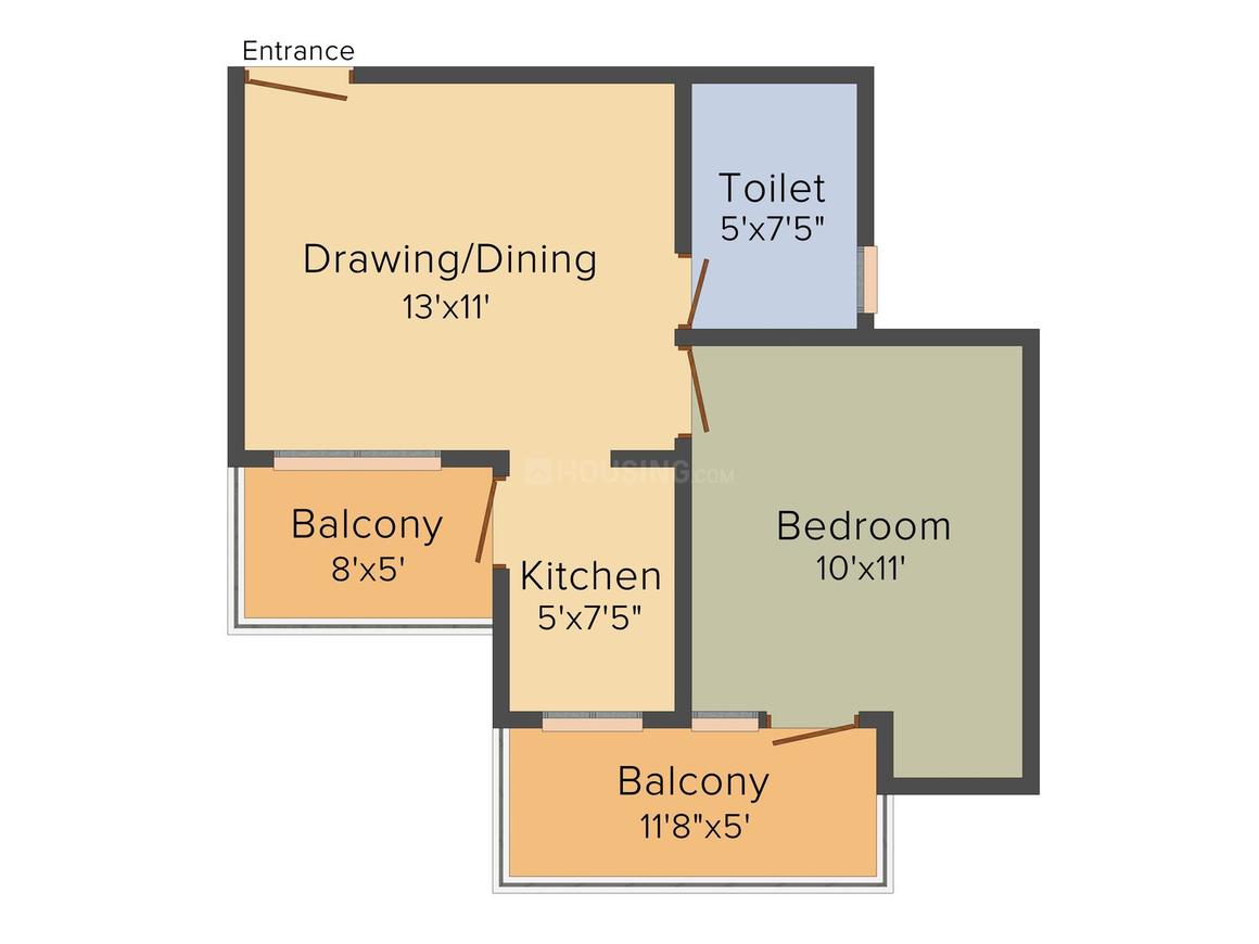 1 BHK Apartment