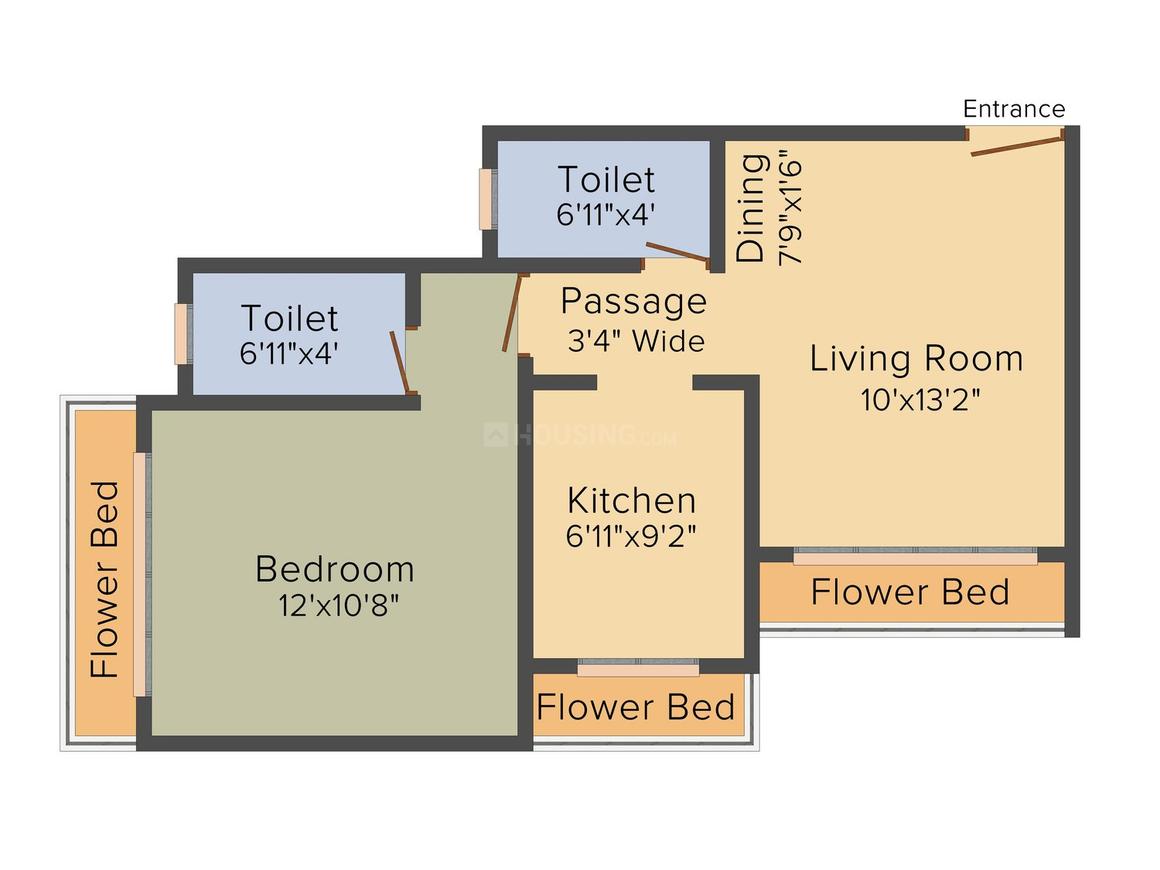 1 BHK Apartment