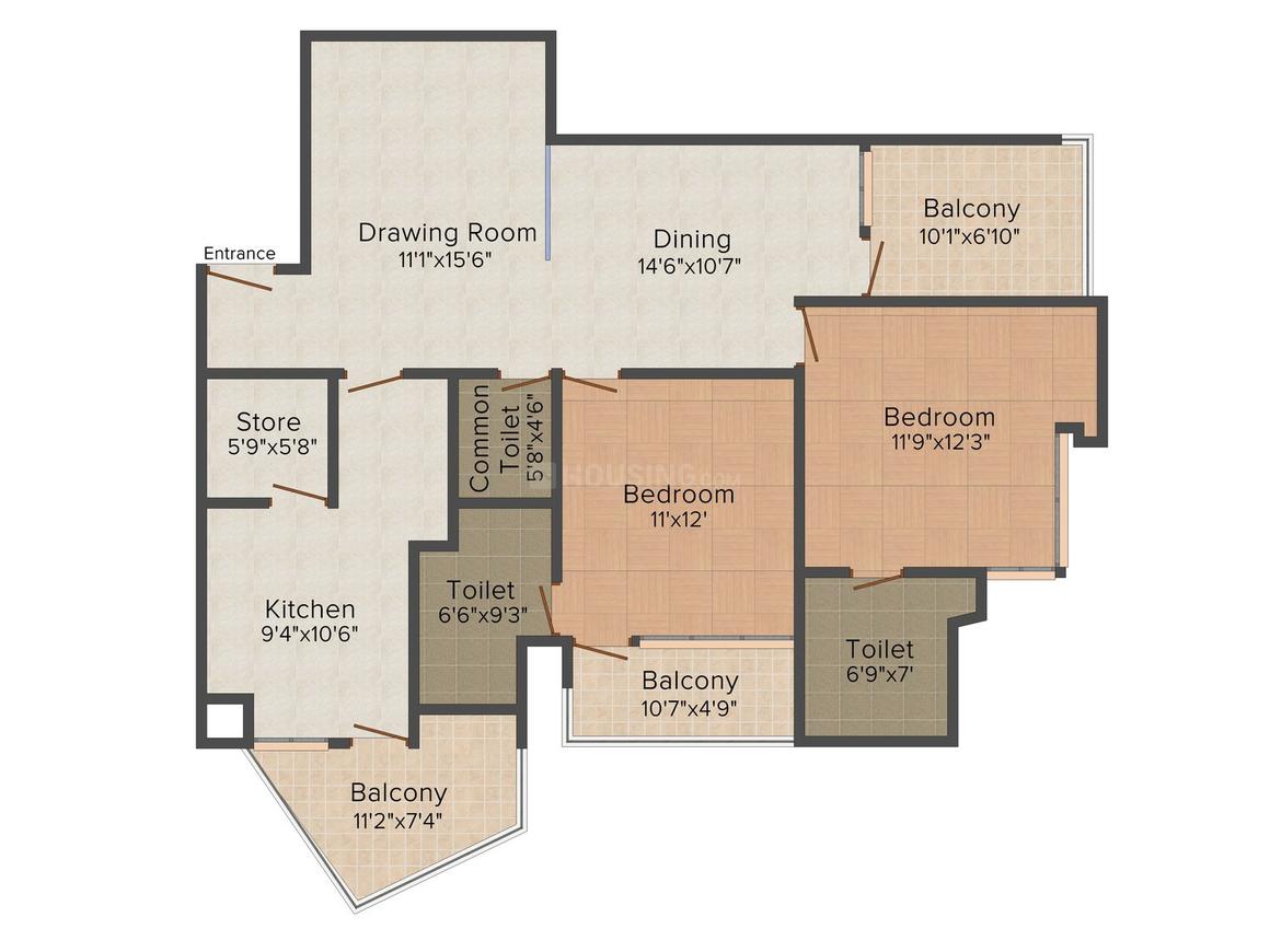 2 BHK Apartment