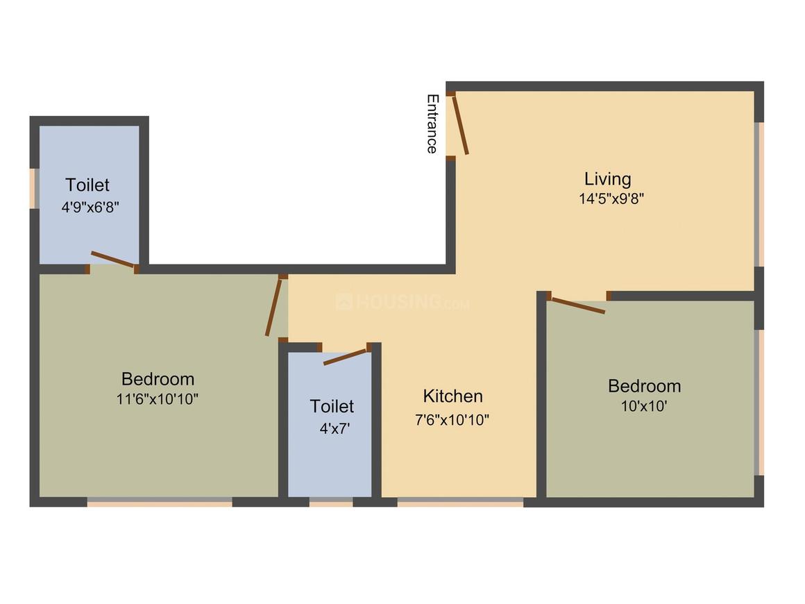 1.5 BHK Apartment