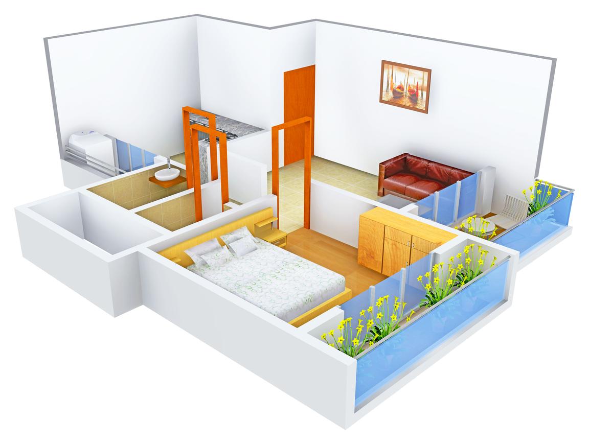 1 BHK Apartment