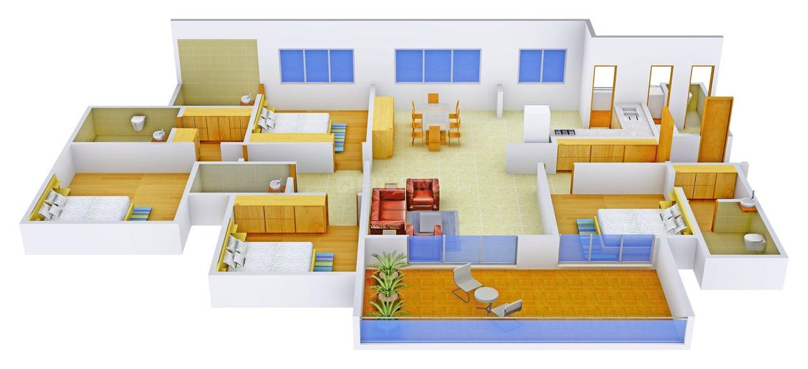 4 BHK Independent Floor