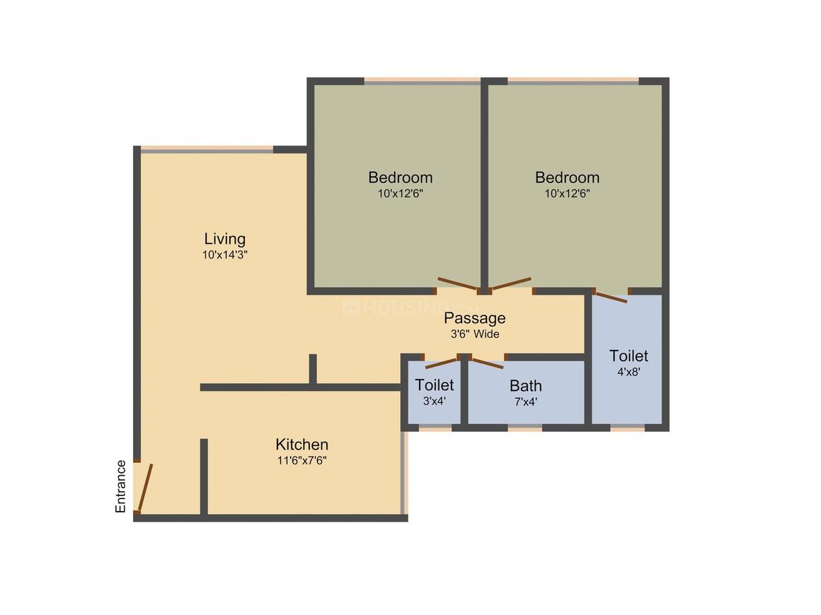 2 BHK Apartment