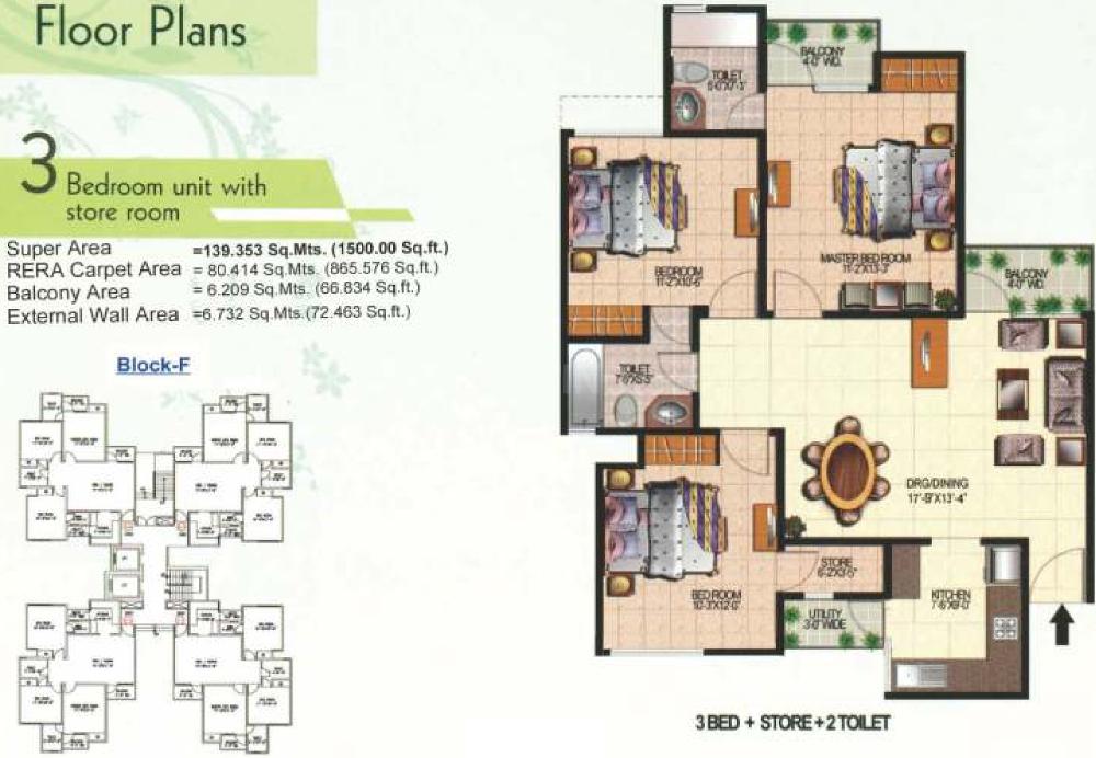 3 BHK Apartment