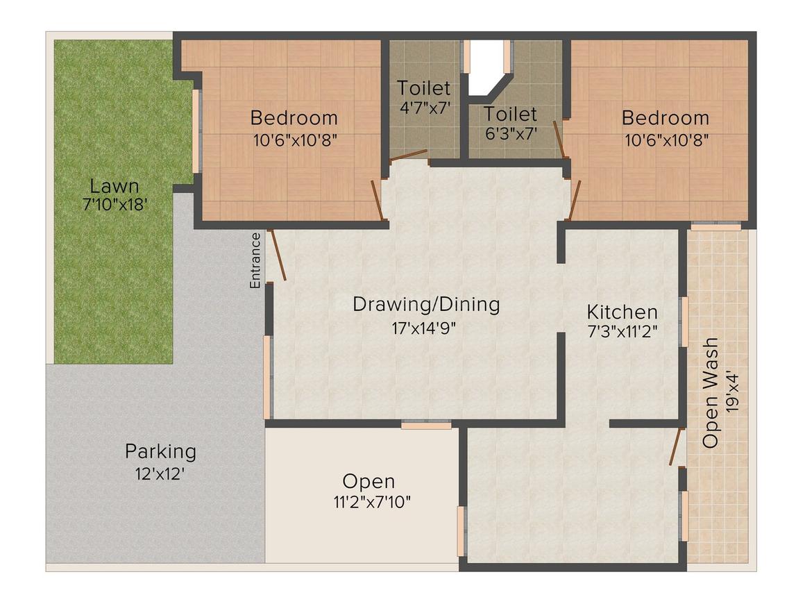 2 BHK Row House