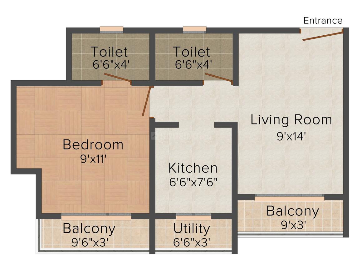 1 BHK Apartment