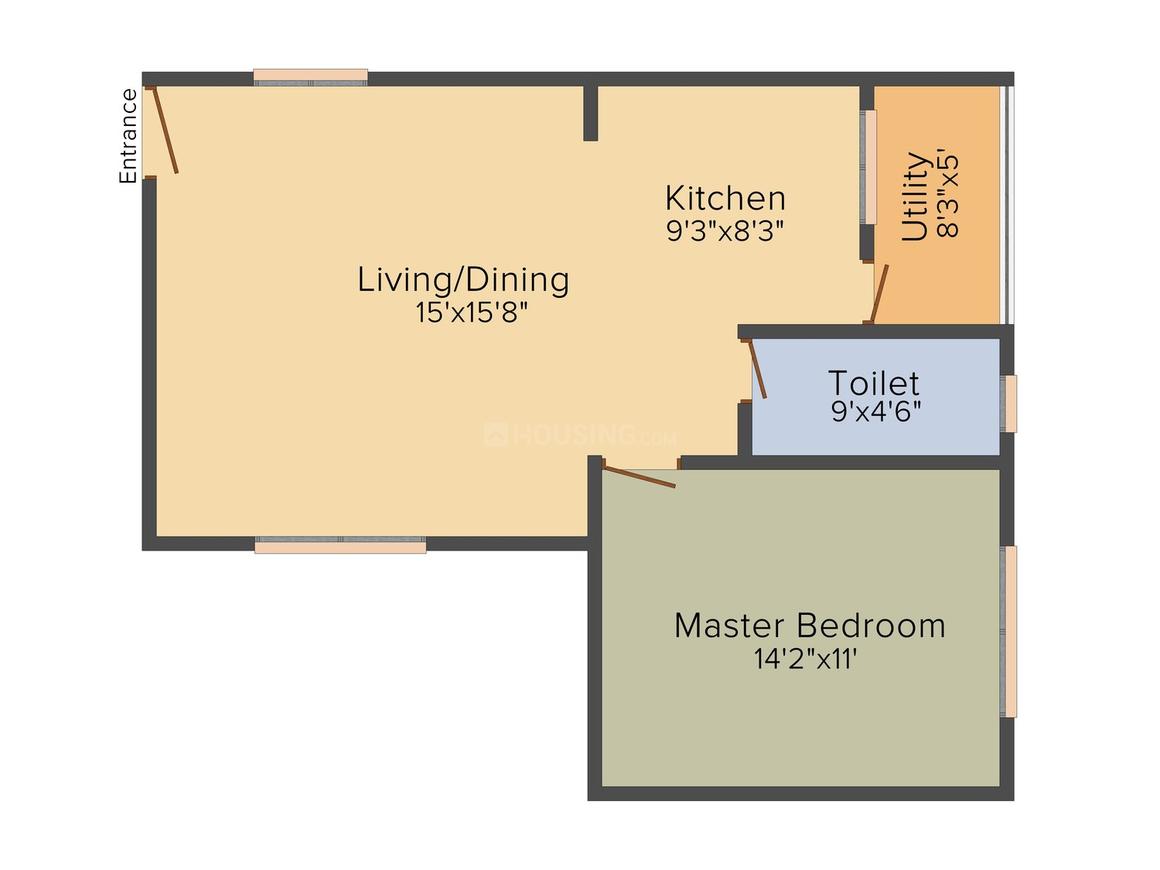 1 BHK Apartment